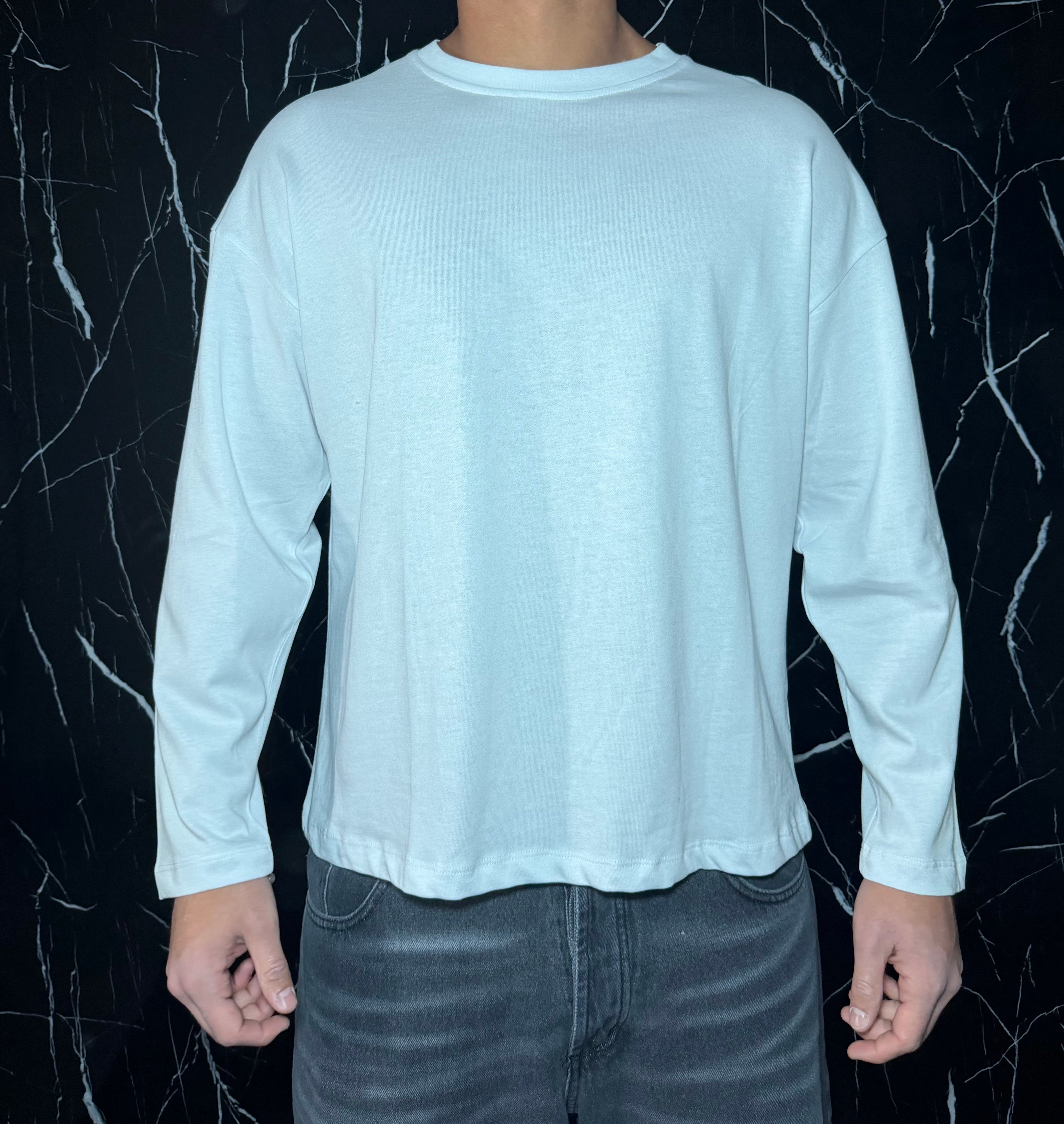 Long sleeve total white