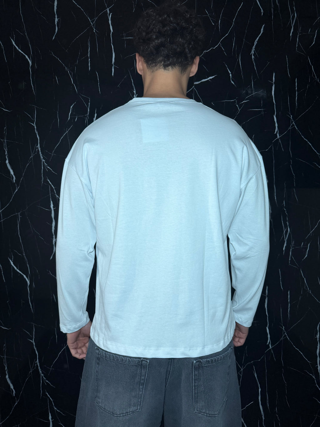 Long sleeve total white