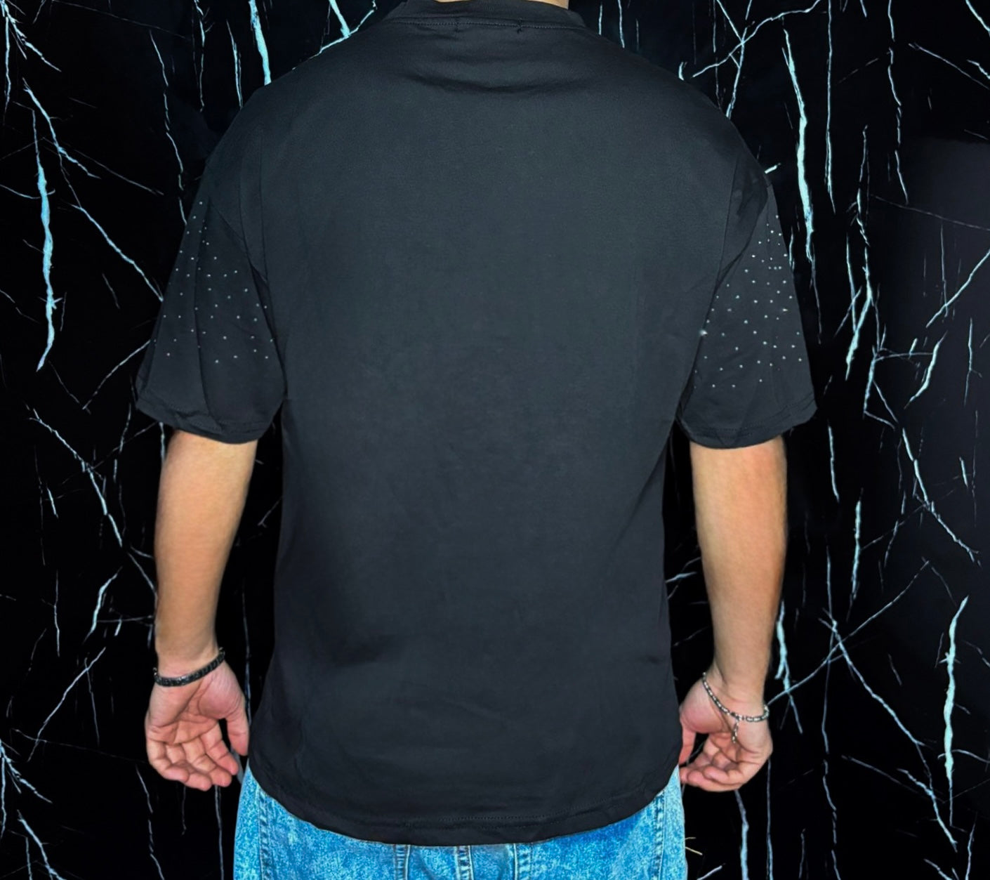 T-shirt brillantinata